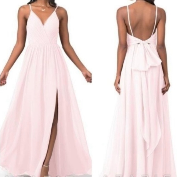 Azazie Gracie floor length bridesmaid dress - Picture 2 of 14